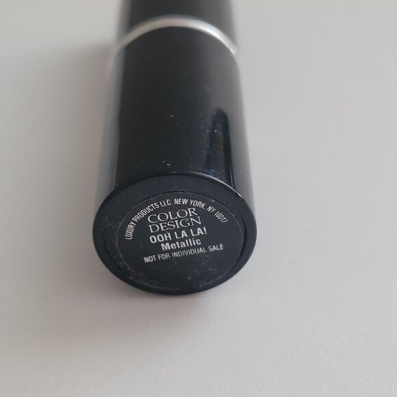 Lancome Color Design Lipstick Ooh La La (Metallic) Full Size 0.14oz Preowned - Picture 3 of 8